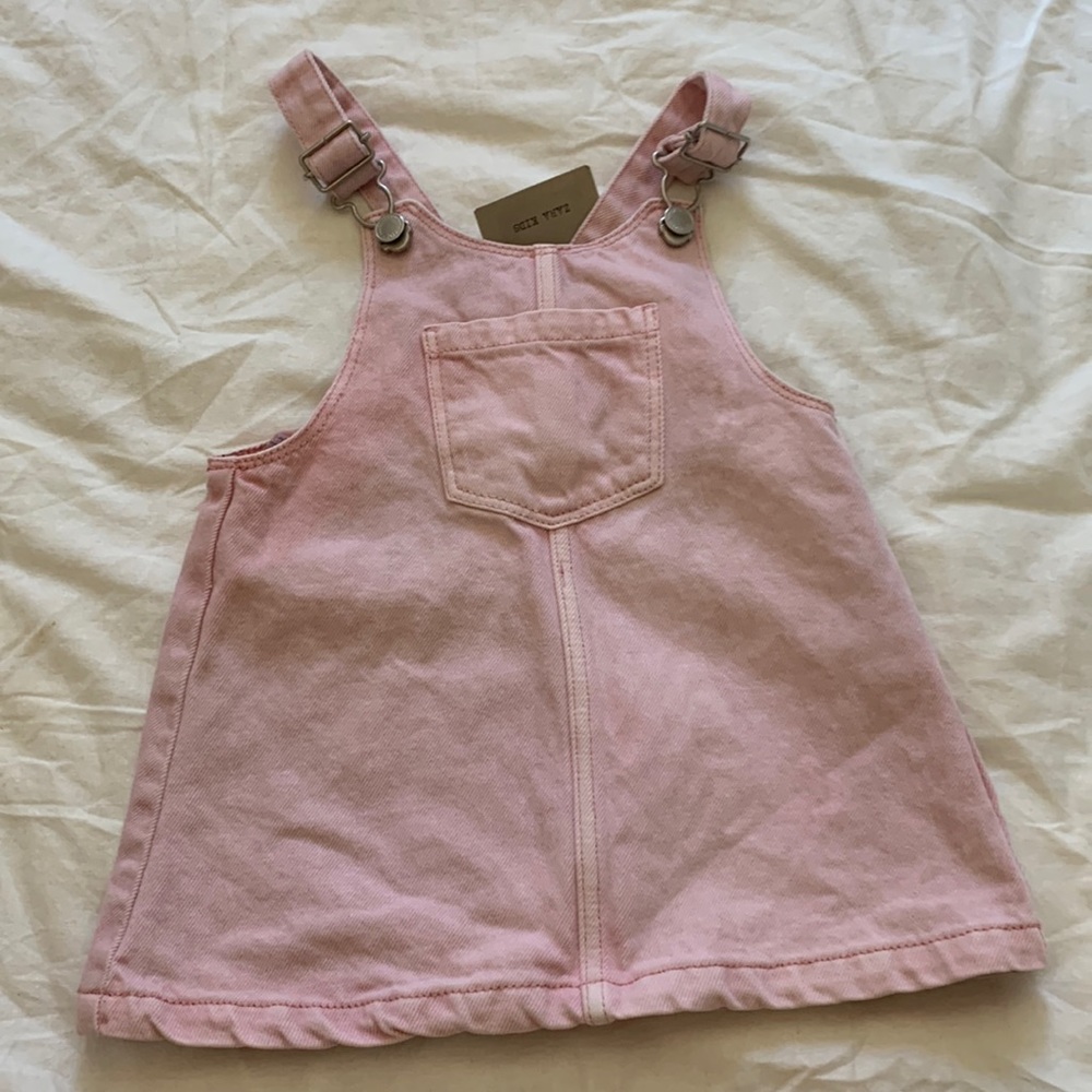 Zara denim overalls